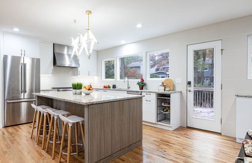 large kitchen remodel